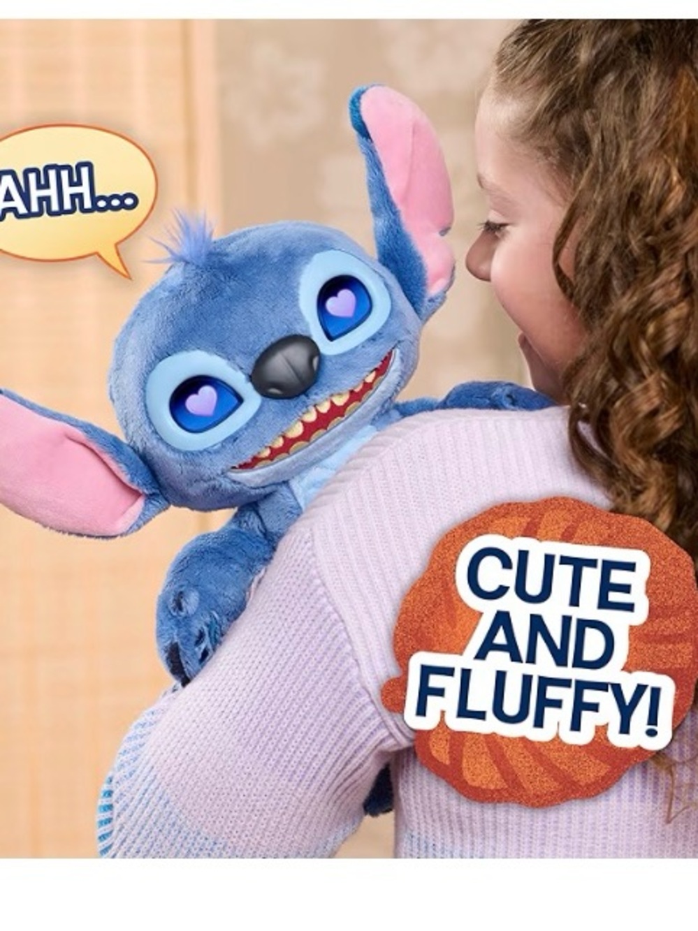 Disney Stitch Many Moods 14inch Interactive Plush